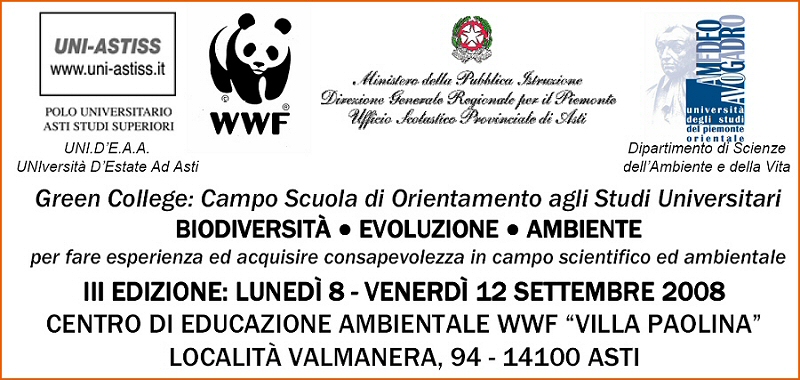CAMPO SCUOLA DI ORIENTAMENTO AGLI STUDI UNIVERSITARI