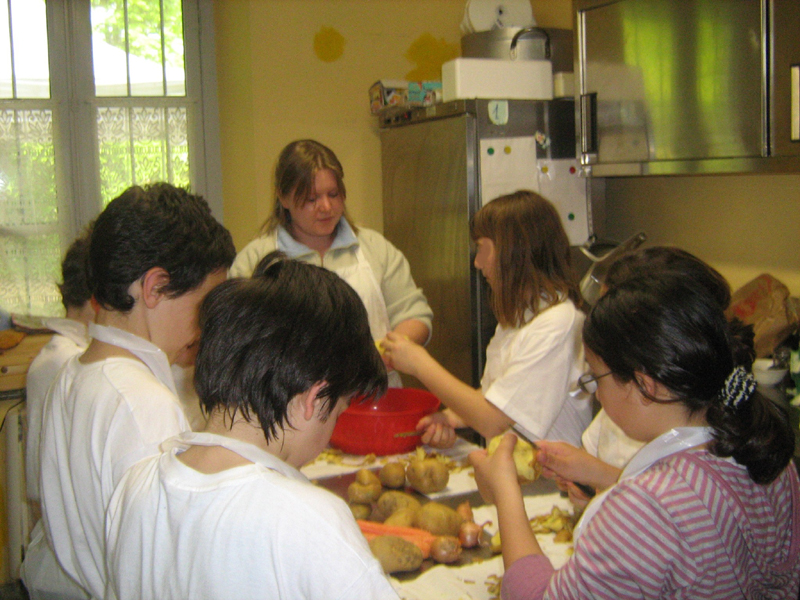 laboratorio di cucina