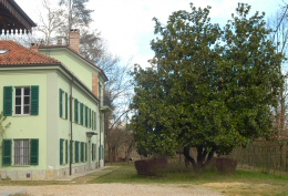 La villa dopo i restauri