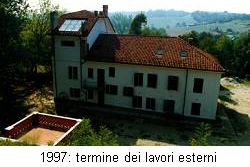 La villa al termine dei lavori